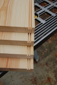Four grooved sides