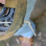 Rope through tube on pulley and shroud